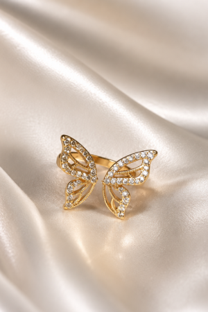 Zeiya Papillon Open Butterfly Ring