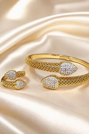 Serpent Cuff & Ring Set